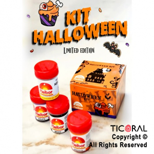 Colorante en Pasta Set Halloween KITx 4- FLEIBOR